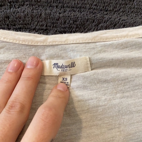 Madewell white t-shirt - Picture 3 of 4